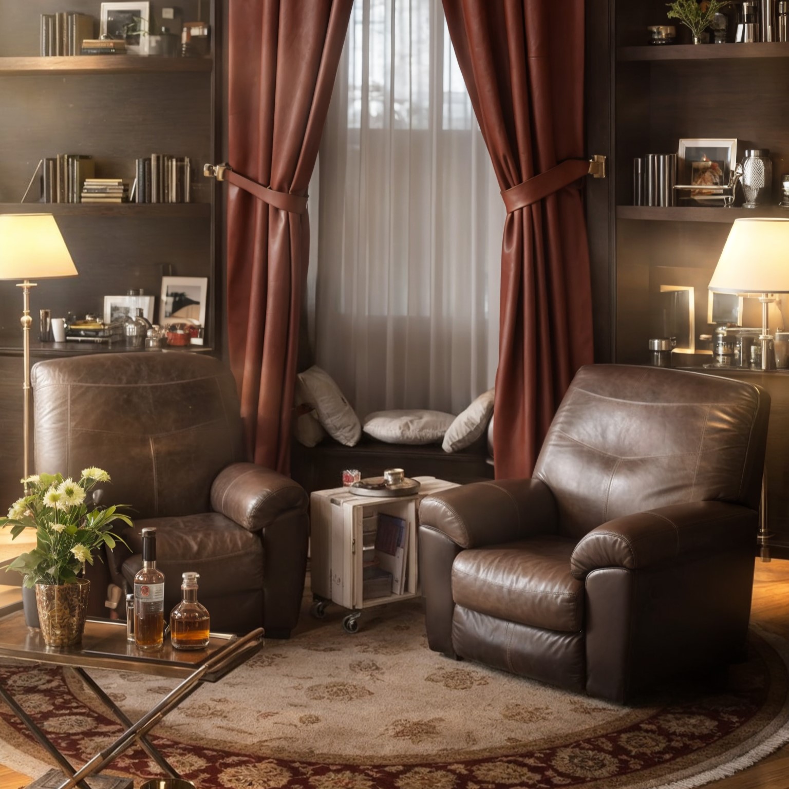 GrayRoom Studio Project: Follett Two-Tone Faux Leather Rocker Recliner by Signature Design by Ashley